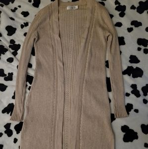 Nude Duster Cardigan